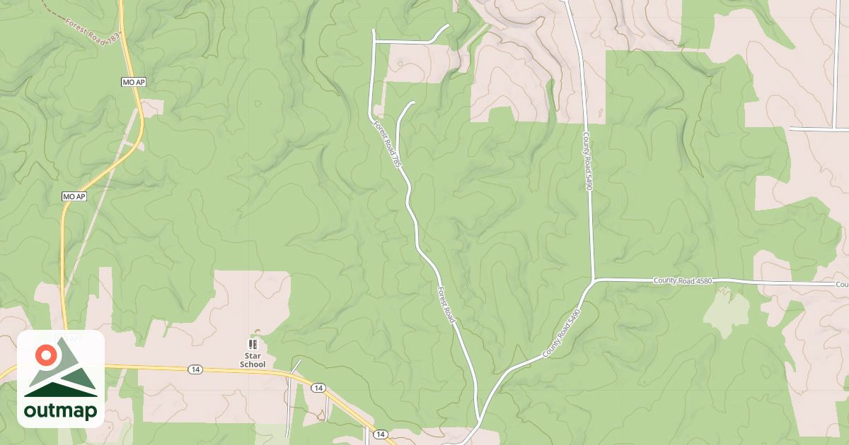 Map of RATTLESNAKE SPRING