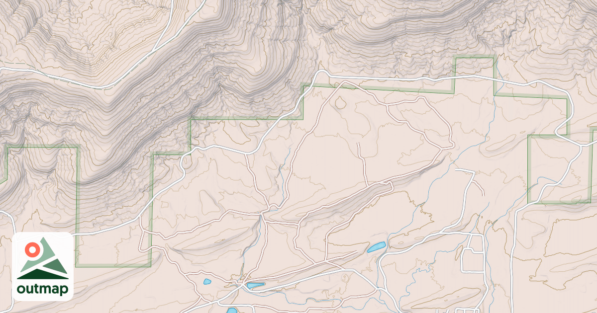 Map of HENDERSON MILL HOLLOW