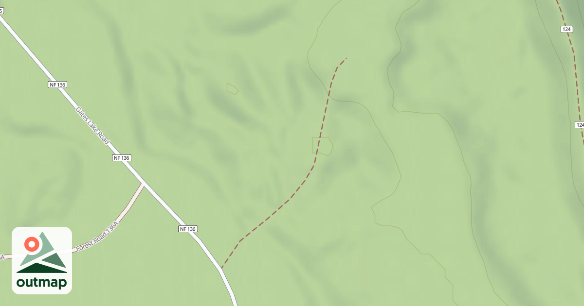 Map of FR 136W