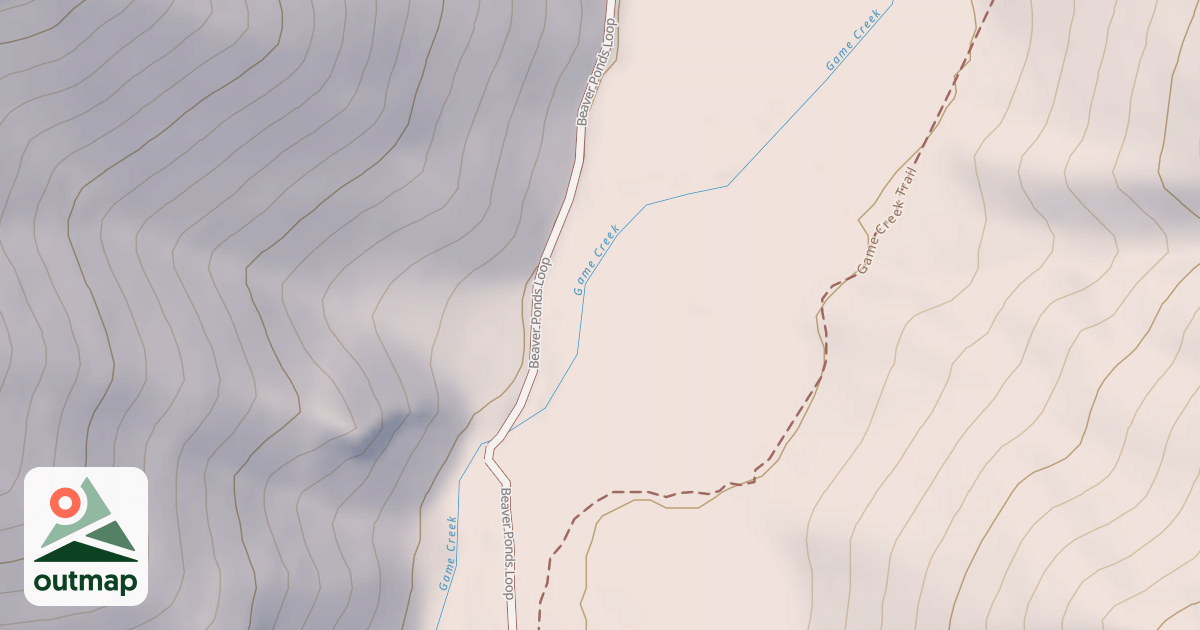 Map of Game Cr Snow