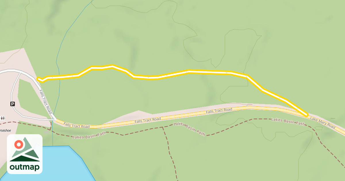 Map of Upper Sidewinder