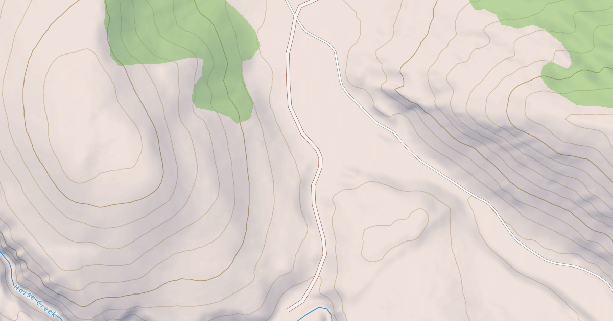 Map preview of HORSE CREEK ACCESS