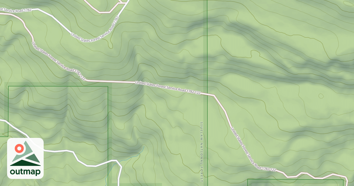 Map of USFS National Forest System Roads {B09945D1-136A-46D6-A9D2-97E970D5F372}