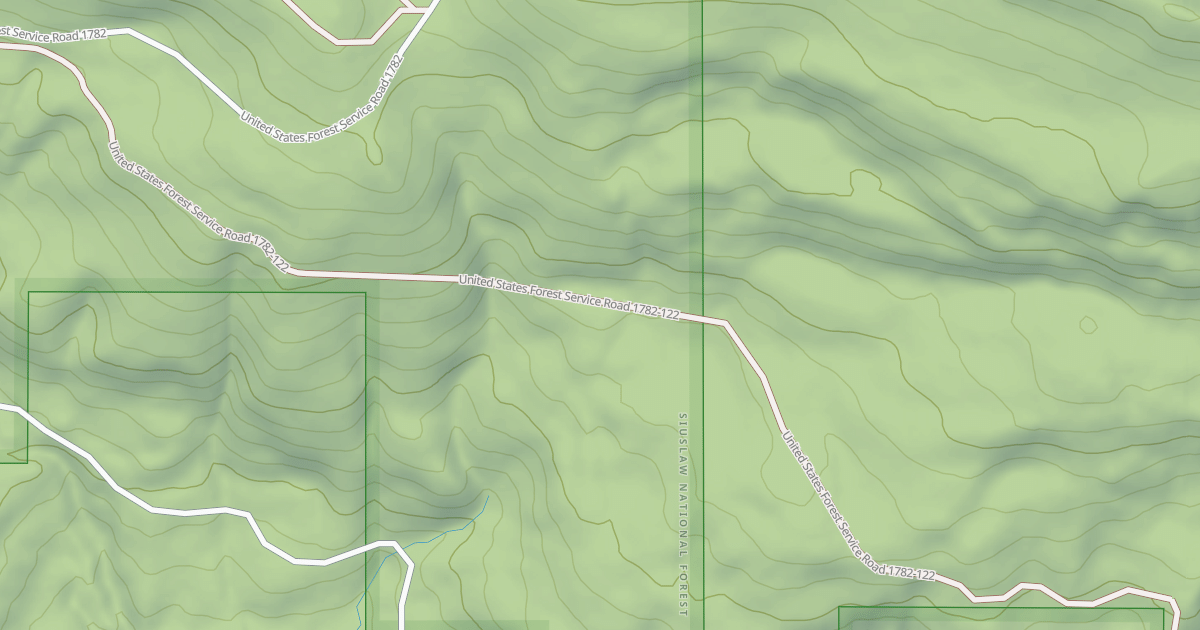 Map preview of USFS National Forest System Roads {B09945D1-136A-46D6-A9D2-97E970D5F372}