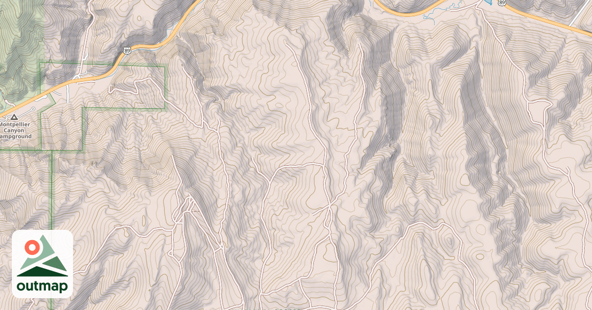 Map of HELL FLAT