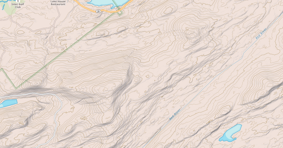 Map preview of Seventh Lake Mountain Multiple-Use Trail