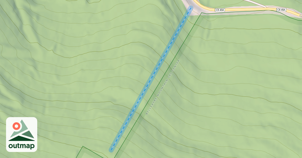 Map of Rip Van Winkle
