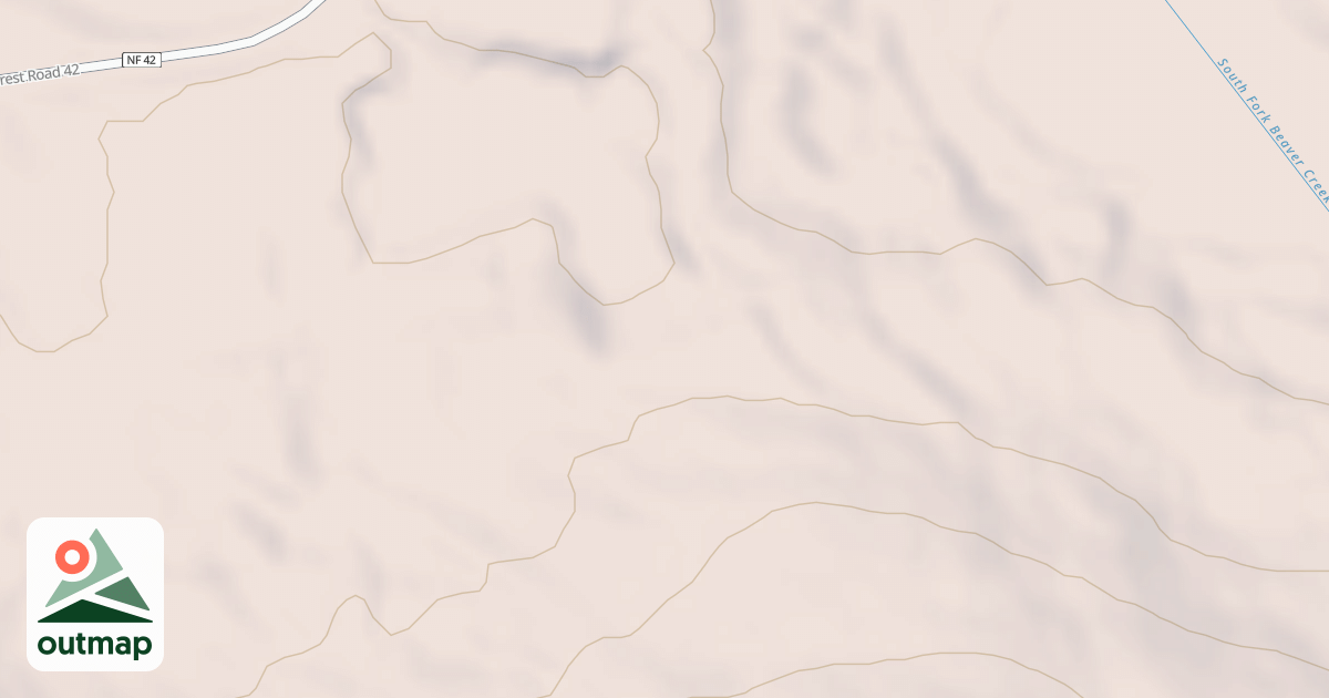 Map of BUCK PASS WELL