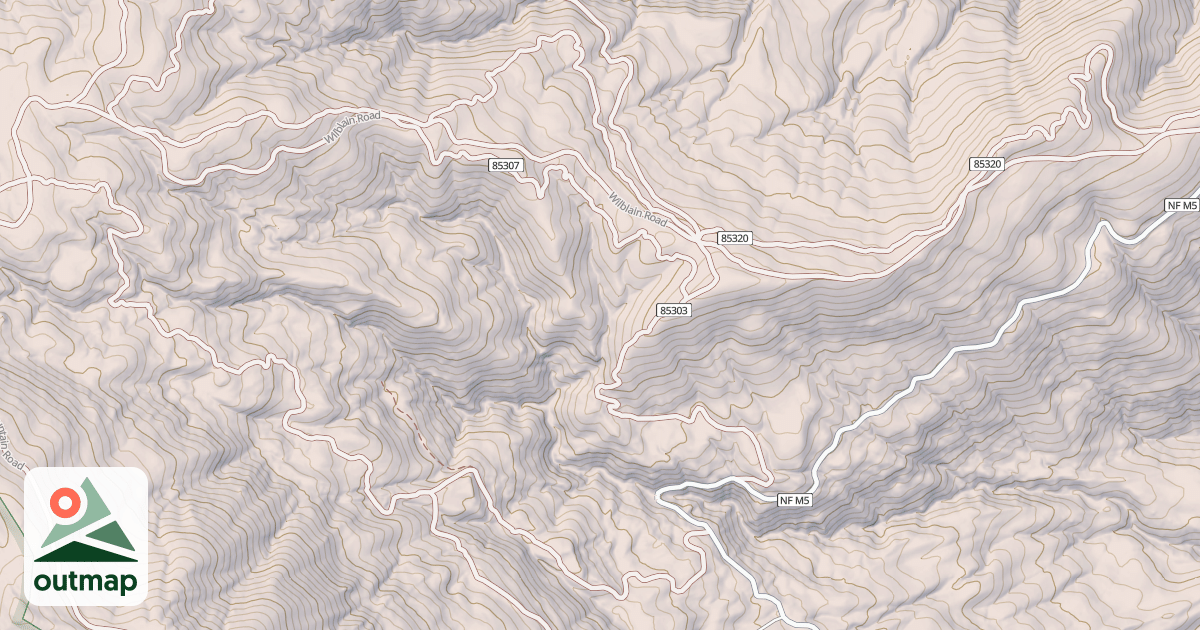 Map of TROUGH CUTOFF
