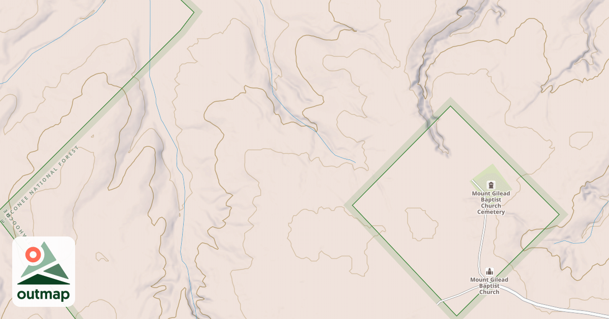 Map of MT GILEAD