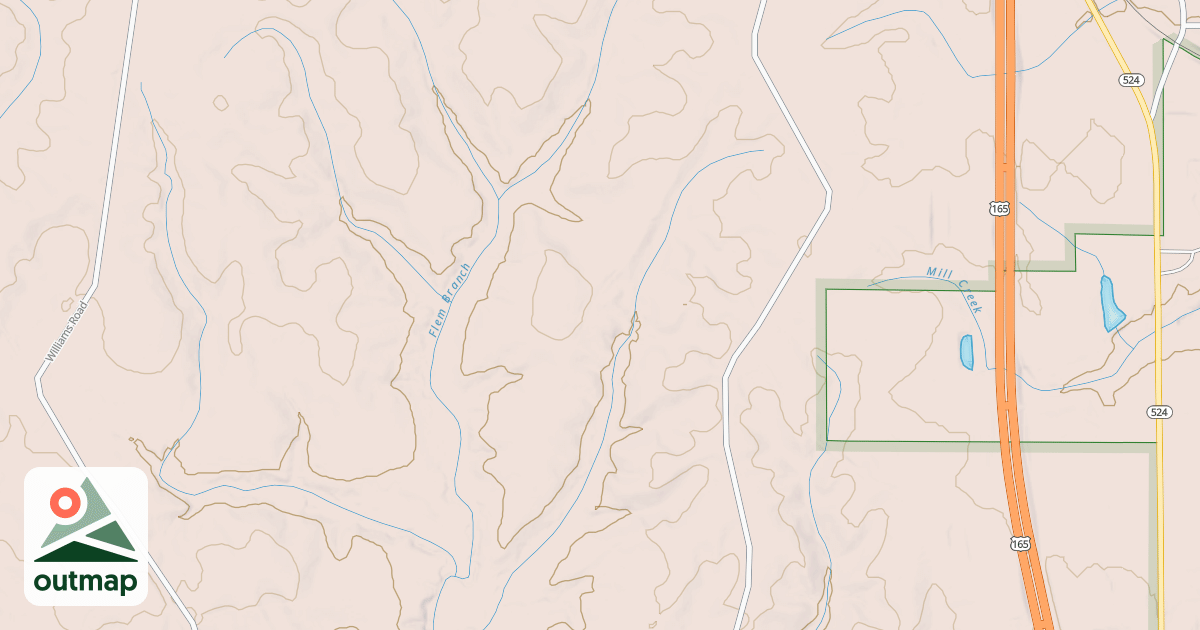 Map of 1280A