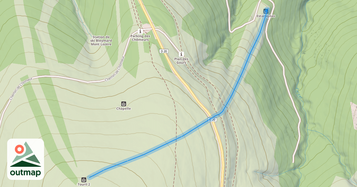 Map of Agulios