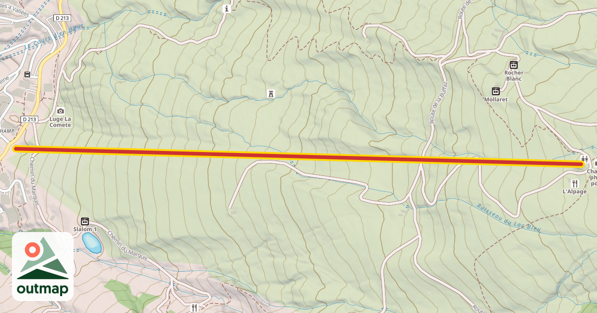 Map of Lune Bleue