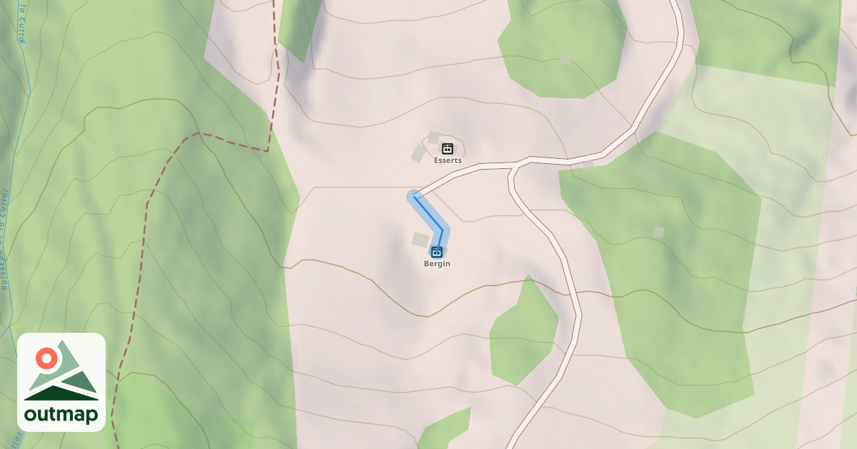 Map of Bergin