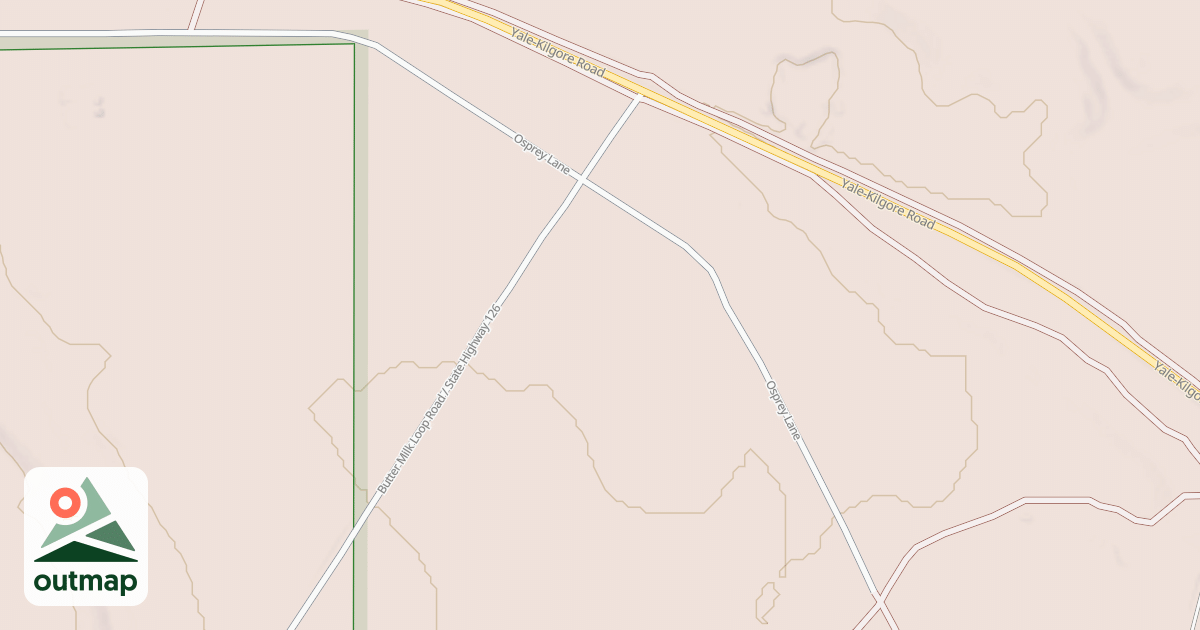 Map of Shotgun Trail