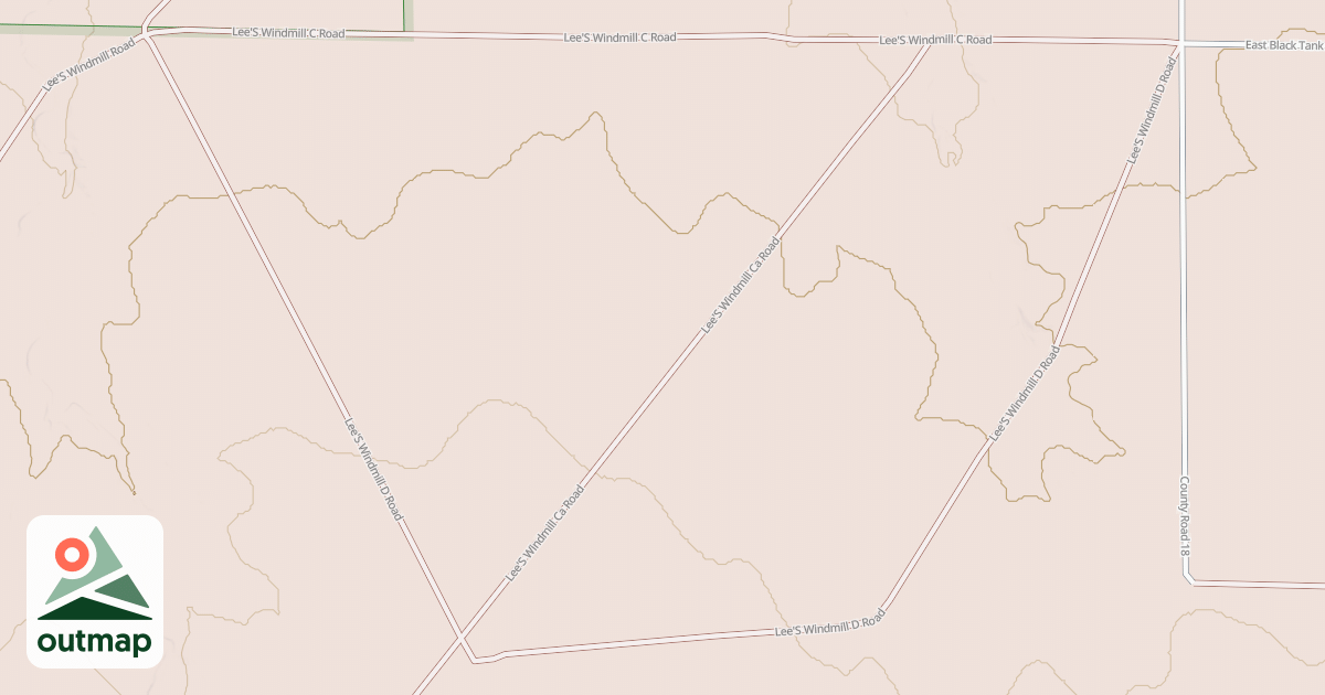 Map of LEE'S WINDMILL D