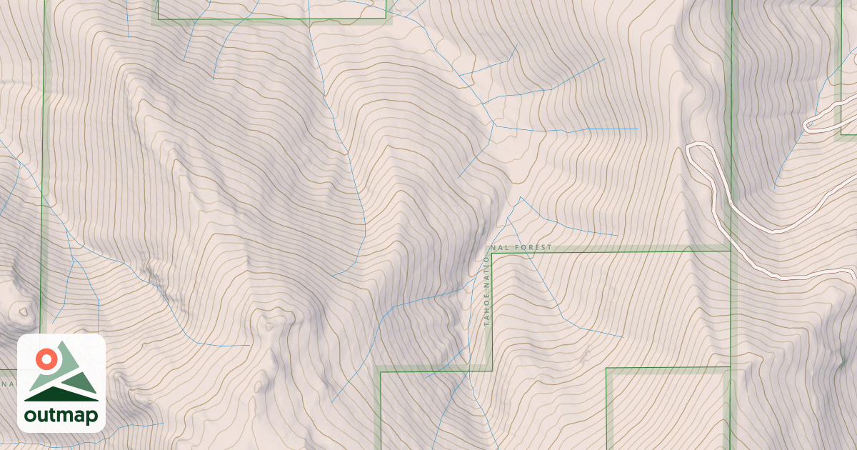 Map of CORRECO CANYON