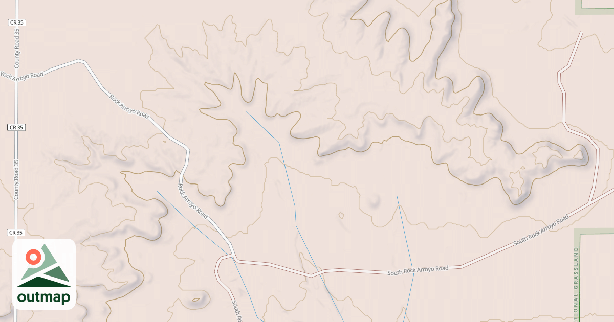 Map of ROCK ARROYO