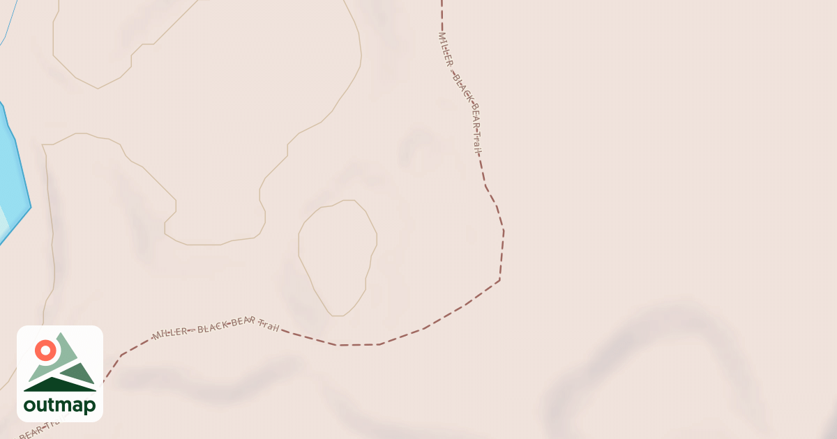 Map of Miller-Black Bear Trail