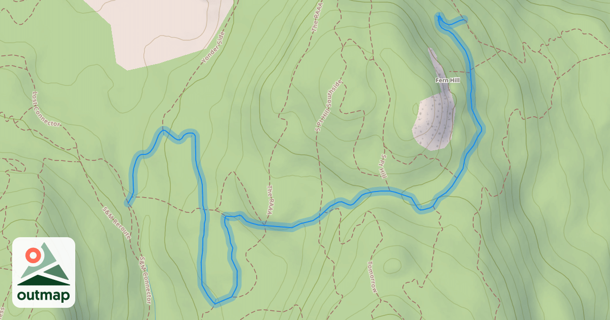 Map of Fatherside Trail