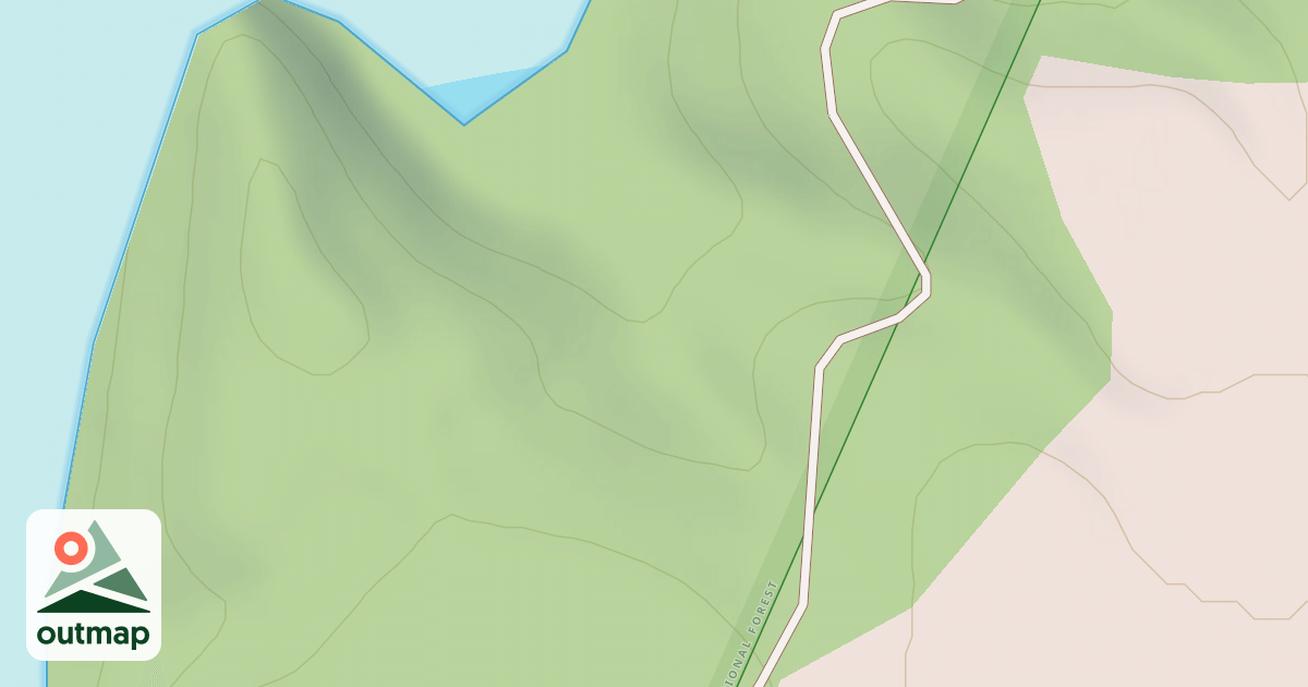 Map of DOUGLAS HILL OHV NORTH SPUR D