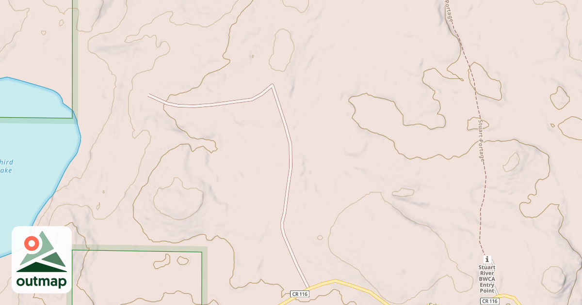 Map of ELY BUYCK SPUR 1025