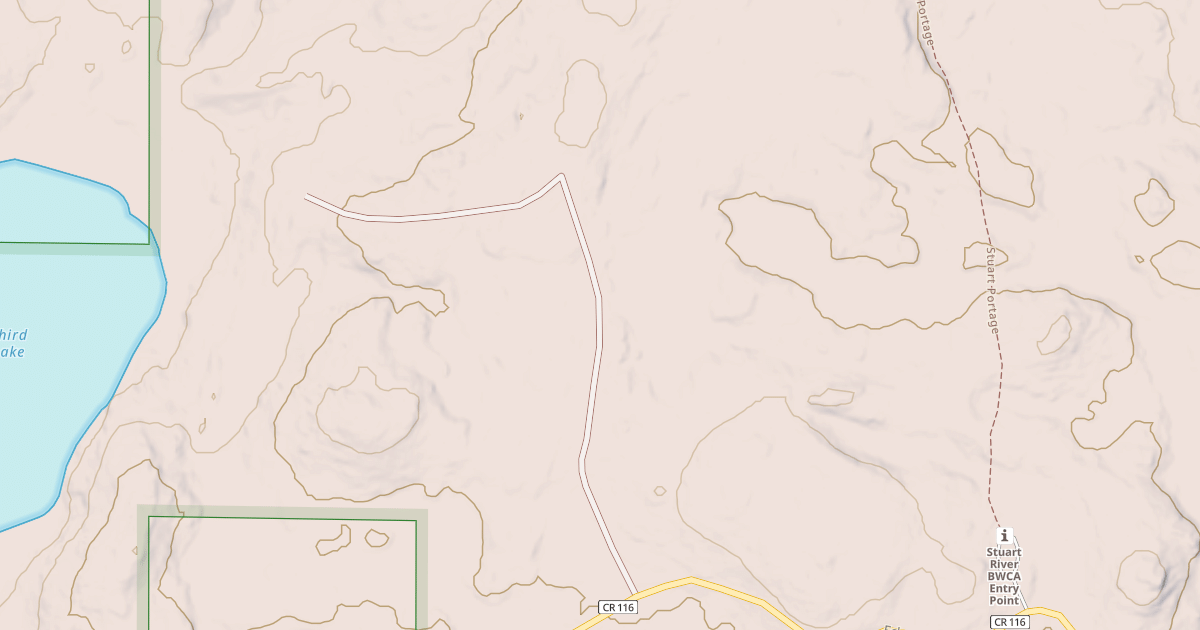 Map preview of ELY BUYCK SPUR 1025