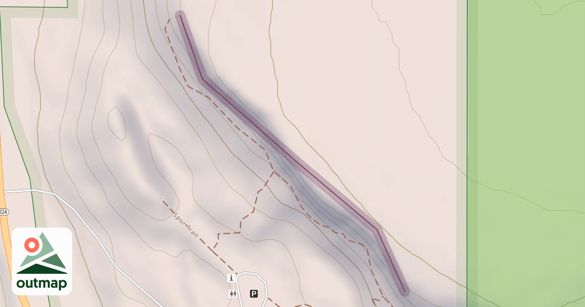 Map of Madrone Wall