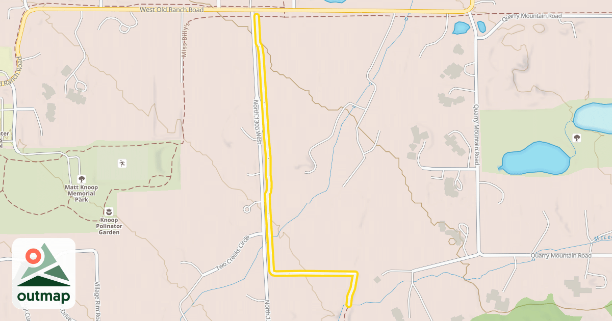Map of McLeod Creek Trail