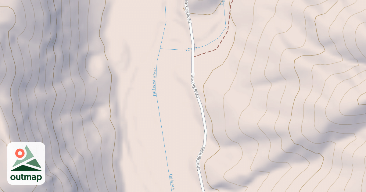 Map of TATE BRANCH REC