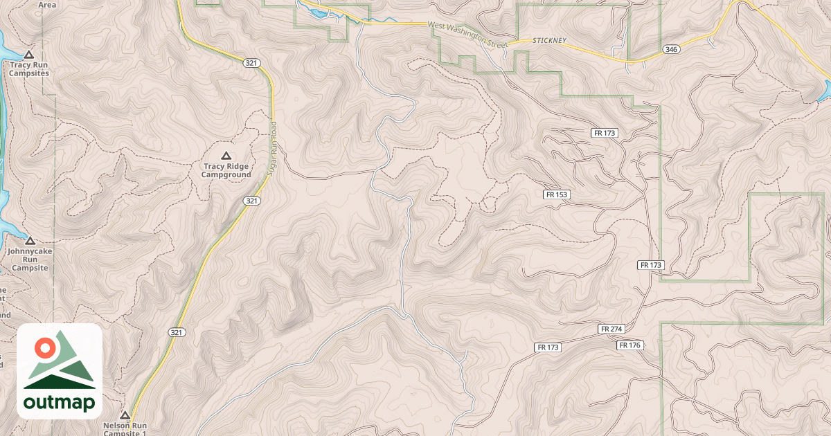 Map of FIRE ROAD