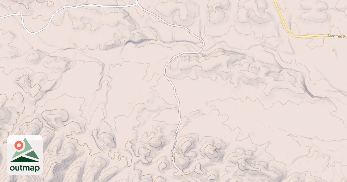 Map of HYATT CREEK