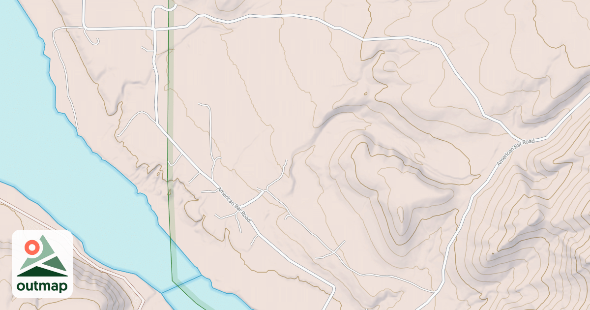 Map of AMERICAN BAR LOOP