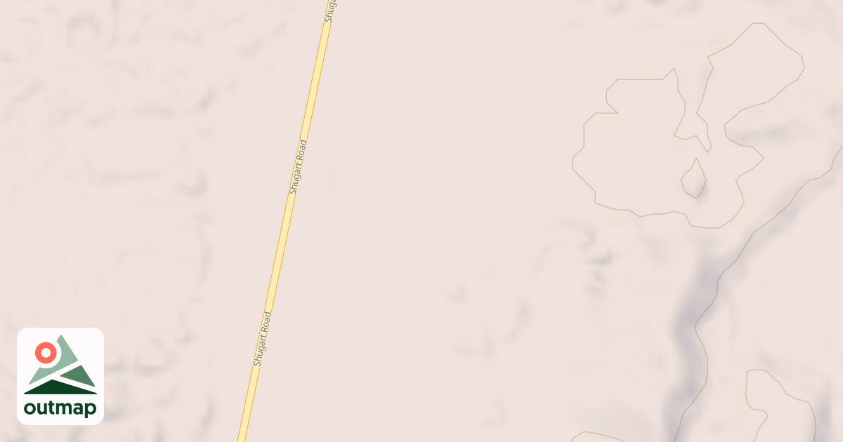Map of Hackberry Trail System - Dunes Access
