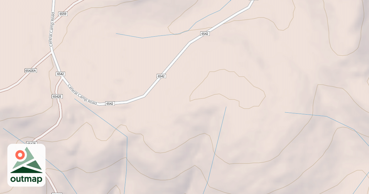Map of CENTRAL CAMP T9