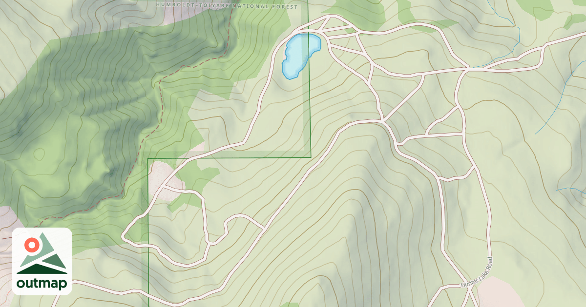 Map of SOUTHWEST RENO ROAD