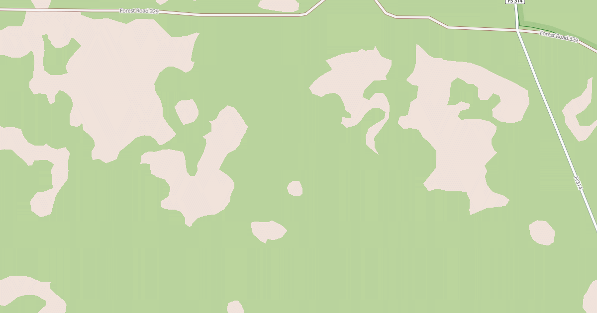 Map preview of USFS National Forest System Roads {3AE6AE10-94D7-408E-B9CC-BC403B10CFB2}
