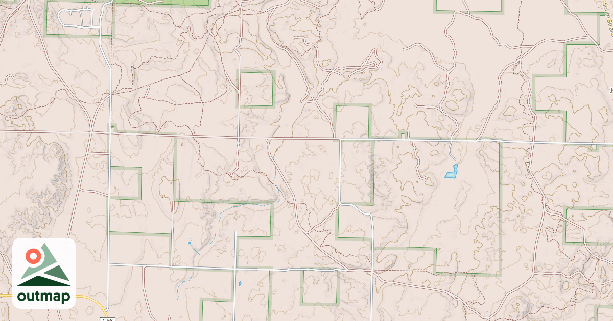 Map of Tomahawk Trail A Loop