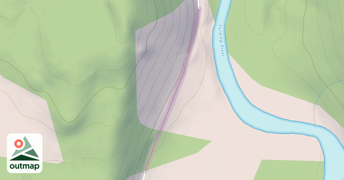 Map of Big Washout