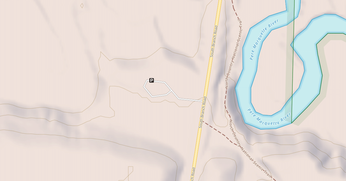 Map preview of UPPER BRANCH BRIDGE OVERFLOW