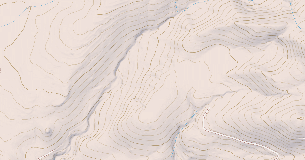 Map preview of E BROWNS RAVINE