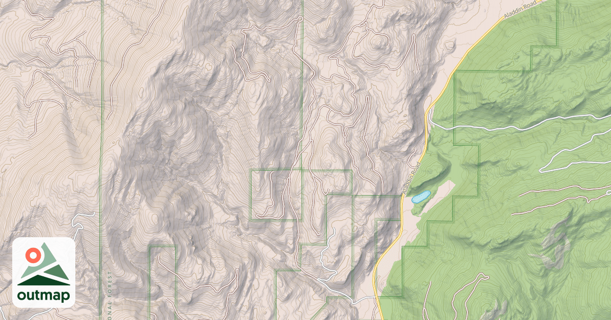 Map of STRAUSS CREEK