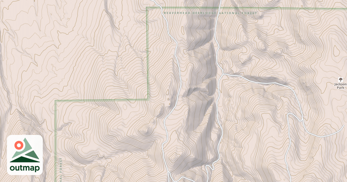 Map of USFS National Forest System Roads {D5C37F37-FB7C-4486-AF70-69AA155A237A}