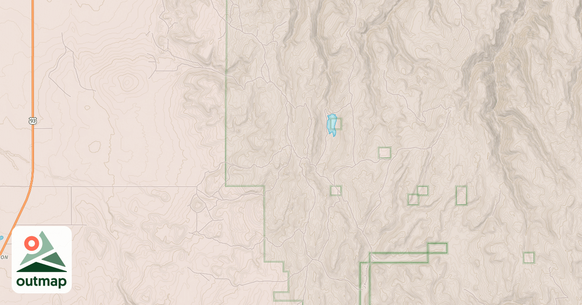 Map of HOPPER GULCH
