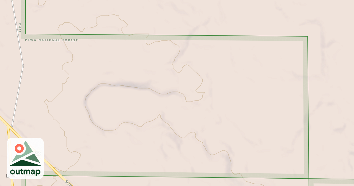 Map of FR 2760 SPUR A