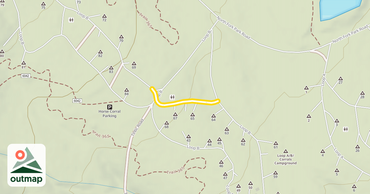 Map of Loop B