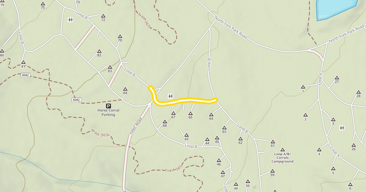 Map preview of Loop B