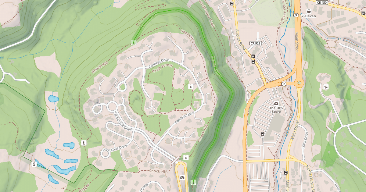 Map preview of Pence Miller