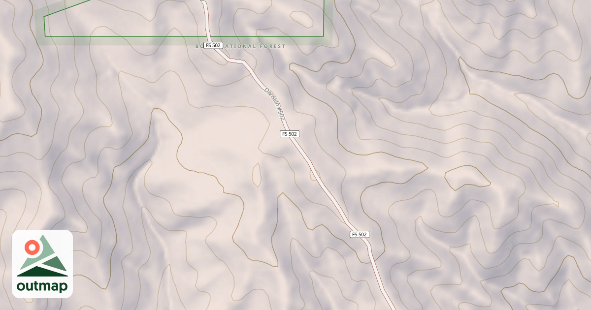Map of Danskin #502
