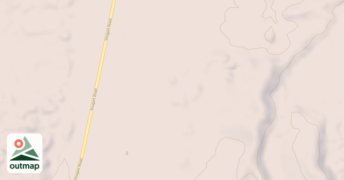 Map of Hackberry Trail System - Dunes Access